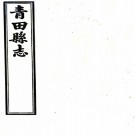 ［光绪］青田县志十八卷首一卷（清）雷銑修 （清）王棻纂   清光緒元年（1875）刻本，PDF下载